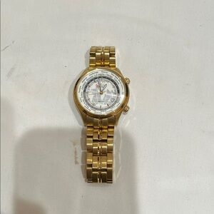 Citizen Gold Watch with White Dial